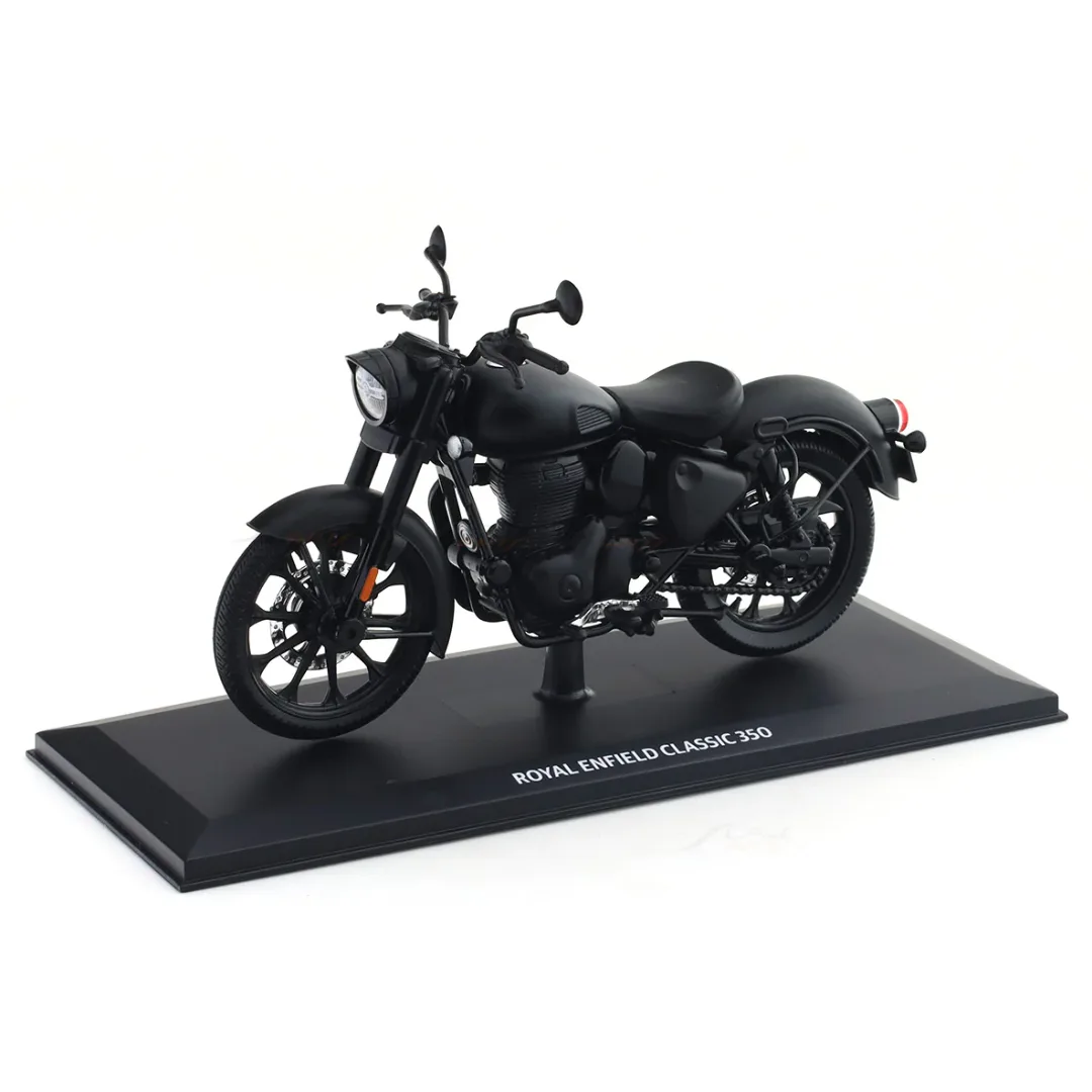Maisto Maisto Royal Enfield Classic 350 Stealth Black  1/12 Scale Diecast Model
