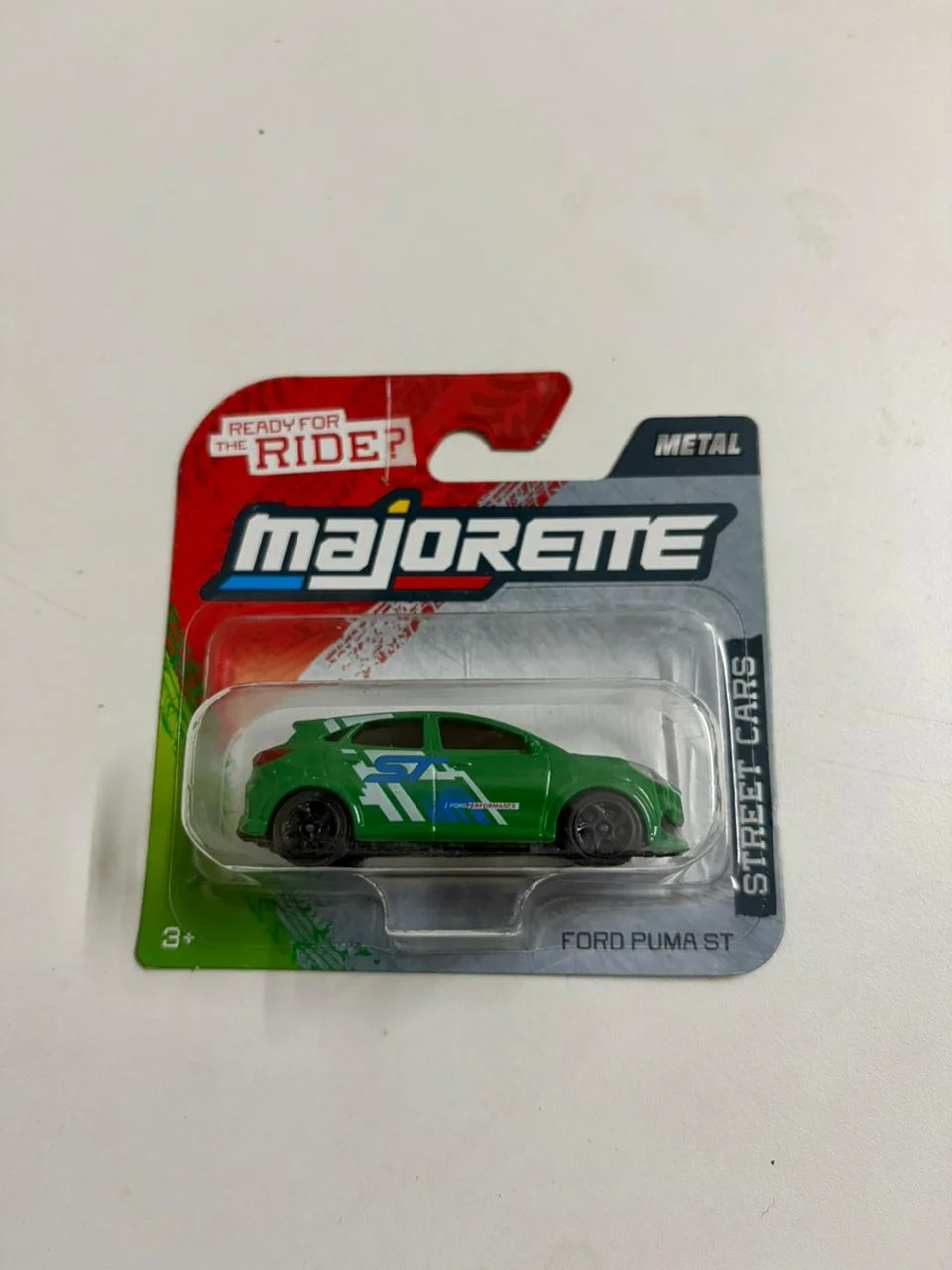 Ford Puma ST (Green) - Majorette 1/64 Scale Diecast Model