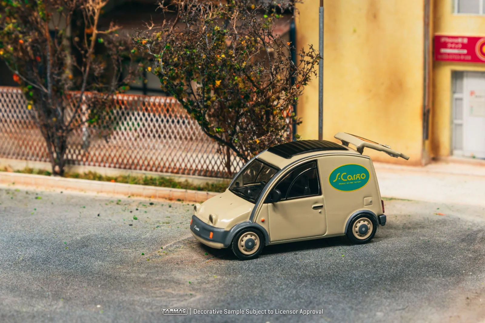 Nissan S-Cargo Presentation Beige - Tarmac Works 1/64 Scale Diecast Model