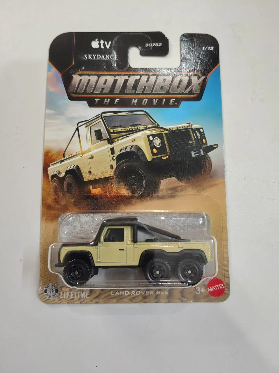 Matchbox Land Rover 6x6 1/64 Scale Diecast Model