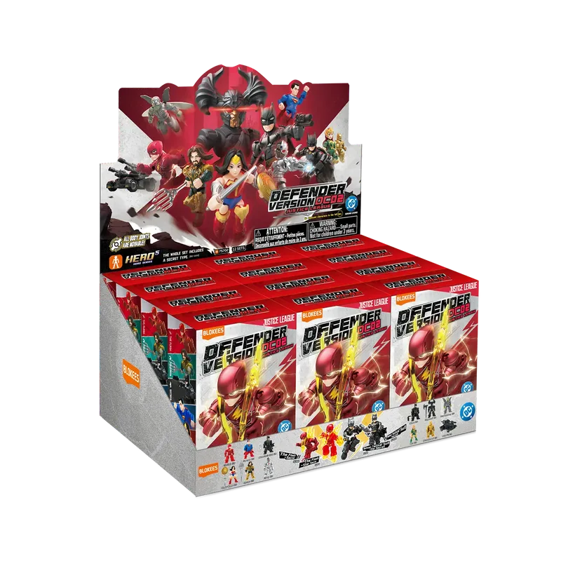 Blokees Blokees DC Defender Justice League Version 02 Blind Box Na Scale Diecast Model