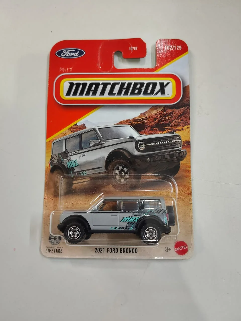 Matchbox 2021 Ford Bronco (MBX) 1/64 Scale Diecast Model