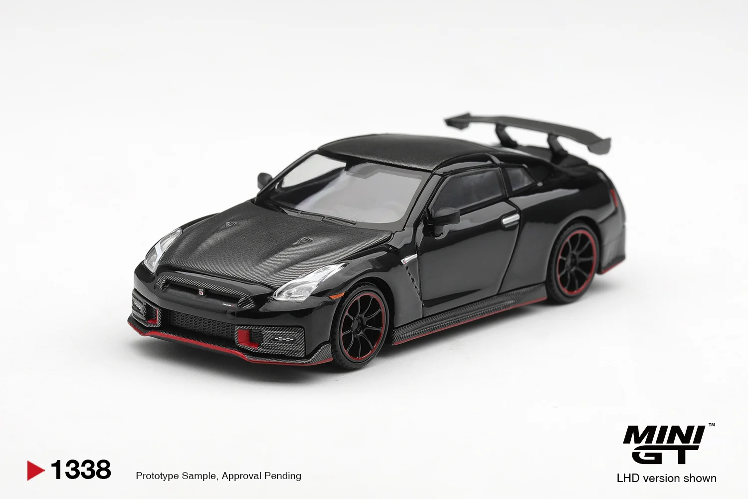 Mini GT Nissan GT-R Nismo 2024 Black 1/64 Scale Diecast Model