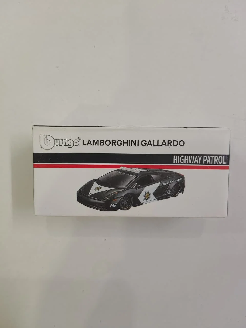 Lamborghini Gallardo Highway Patrol - Bburago 1/64 Scale Diecast Model