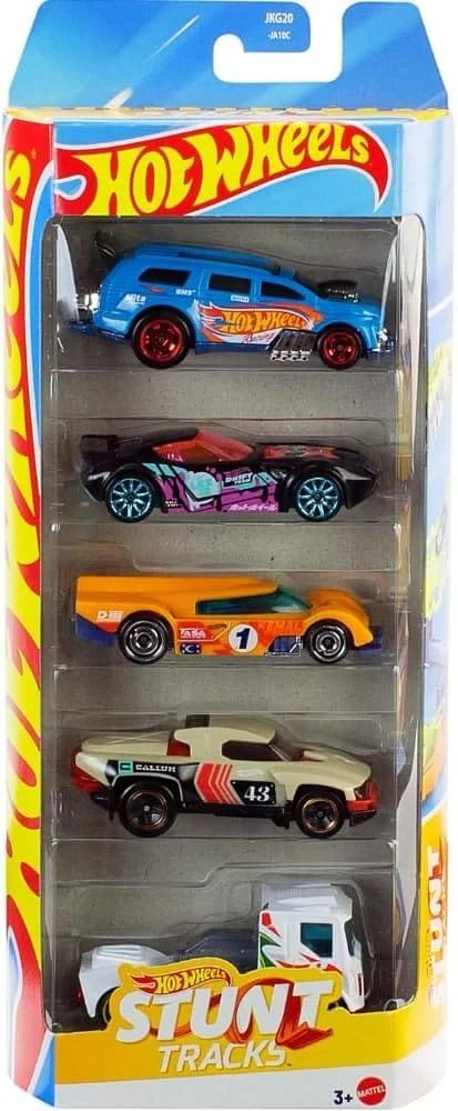 Hot Wheels Stunt Tracks 5-Pack 1/64 Diecast Model India | DreamDiecast