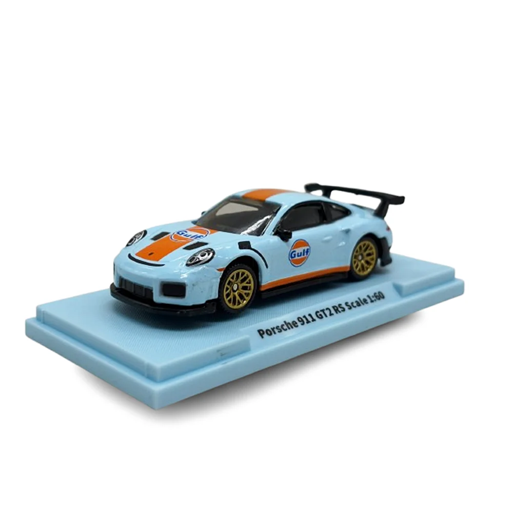 CCA Porsche 911 GT2 RS (Gulf Livery) 1/60 Scale Diecast Model