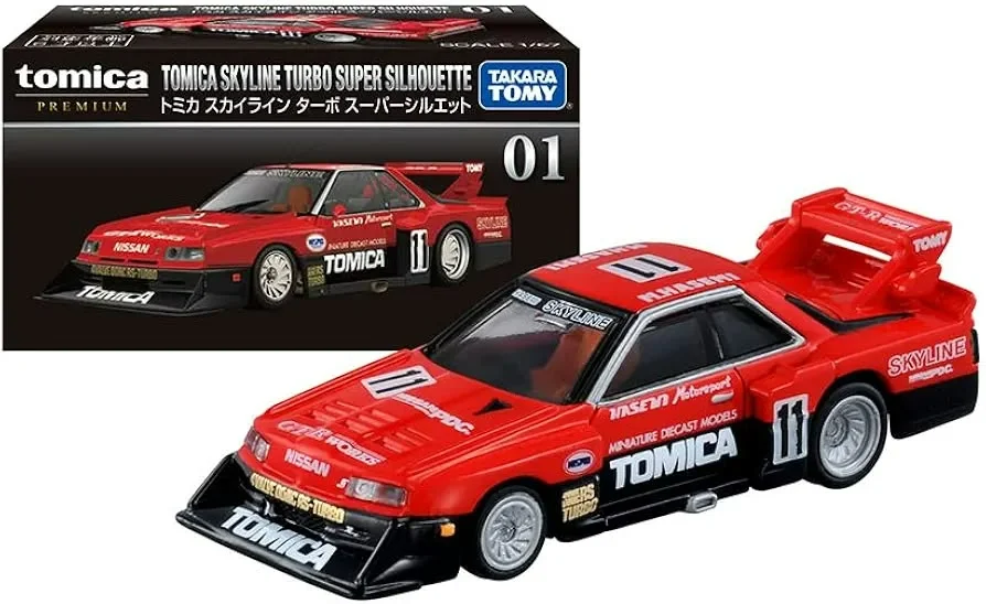 Tomica Nissan Skyline Turbo Super Silhouette 1/64 Scale Diecast Model