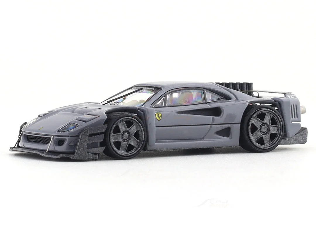 Autobots models Ferrari F40 Modified (Grey) 1/64 Scale Diecast Model