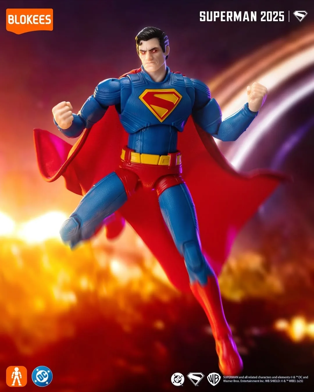 Blokees Dc Champion Class Superman 2025 1/12 Scale Diecast Model
