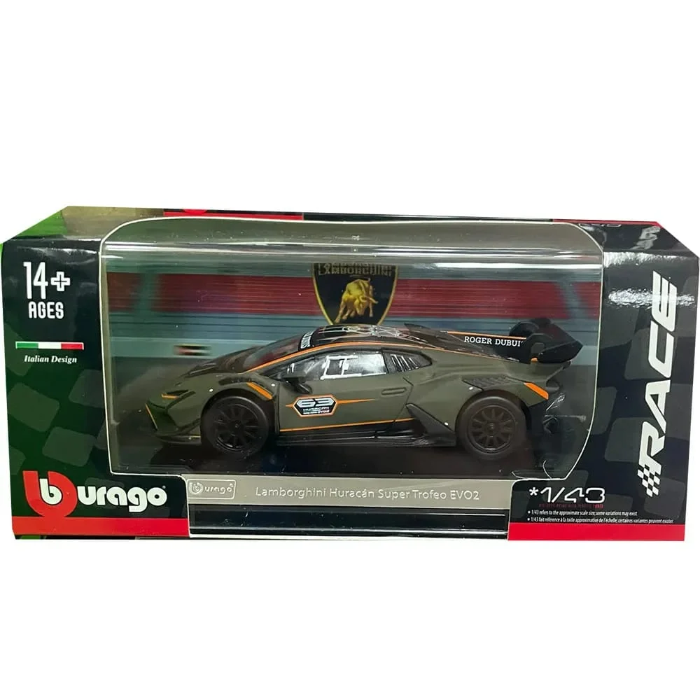 Bburago Lamborghini Huracán Super Trofeo EVO2 1/43 Scale Diecast Model