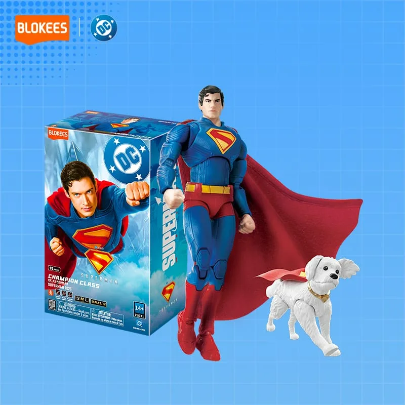 Blokees Dc Champion Class Superman 2025 1/12 diecast model view 2