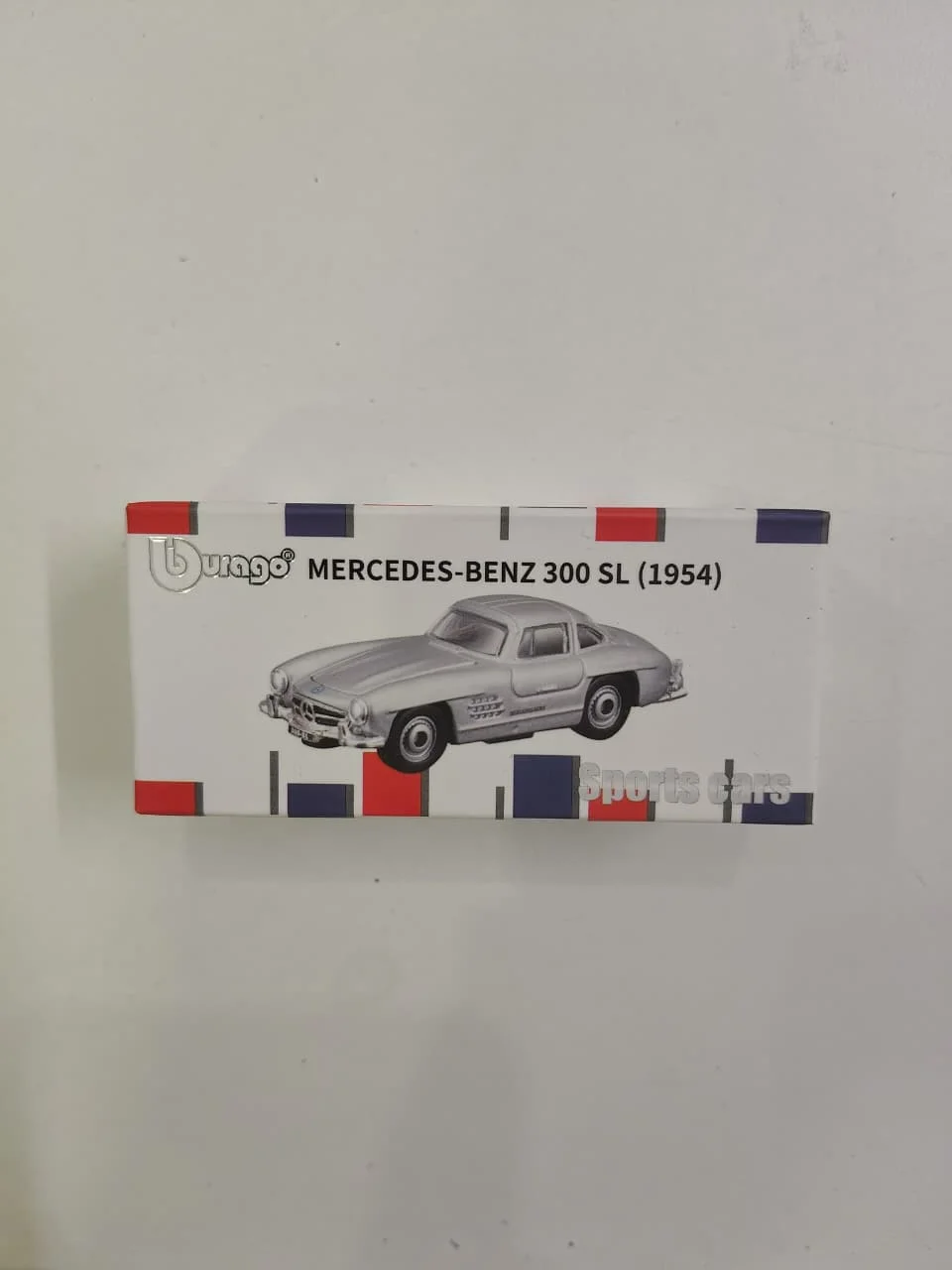 Mercedes-Benz 300 SL (1954) - Bburago 1/64 Scale Diecast Model