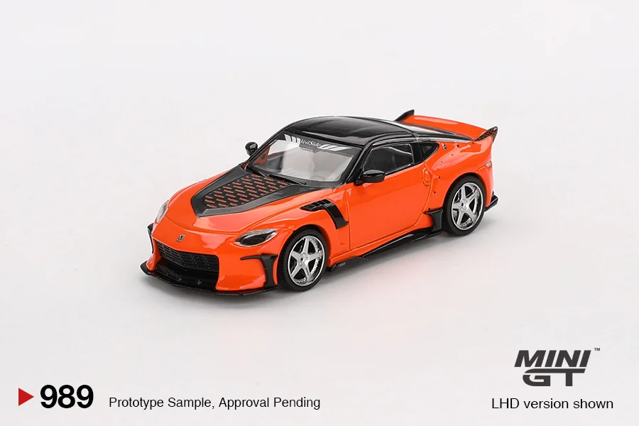 Nissan Z VeilSide FFZ400 Orange - Mini GT 1/64 Scale Diecast Model