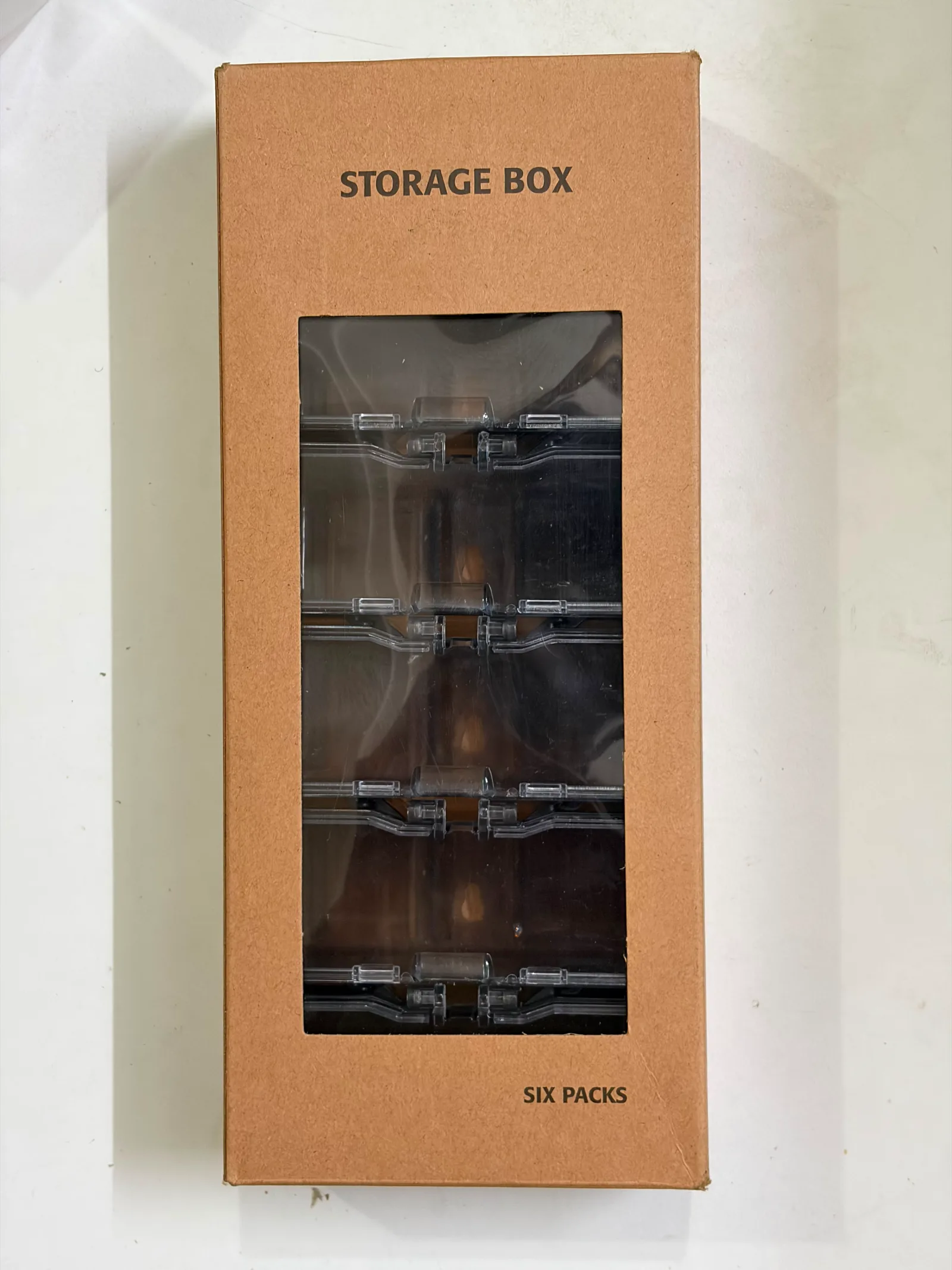 Accessories Cars storage boxes 6 pack 1/64 diecast model view 2
