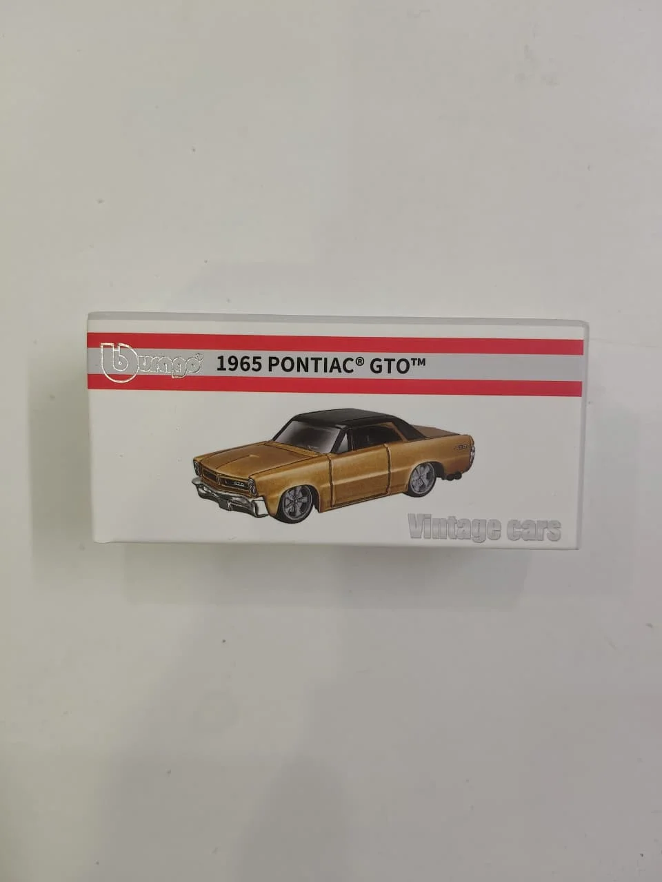 1965 Pontiac GTO - Bburago 1/64 Scale Diecast Model