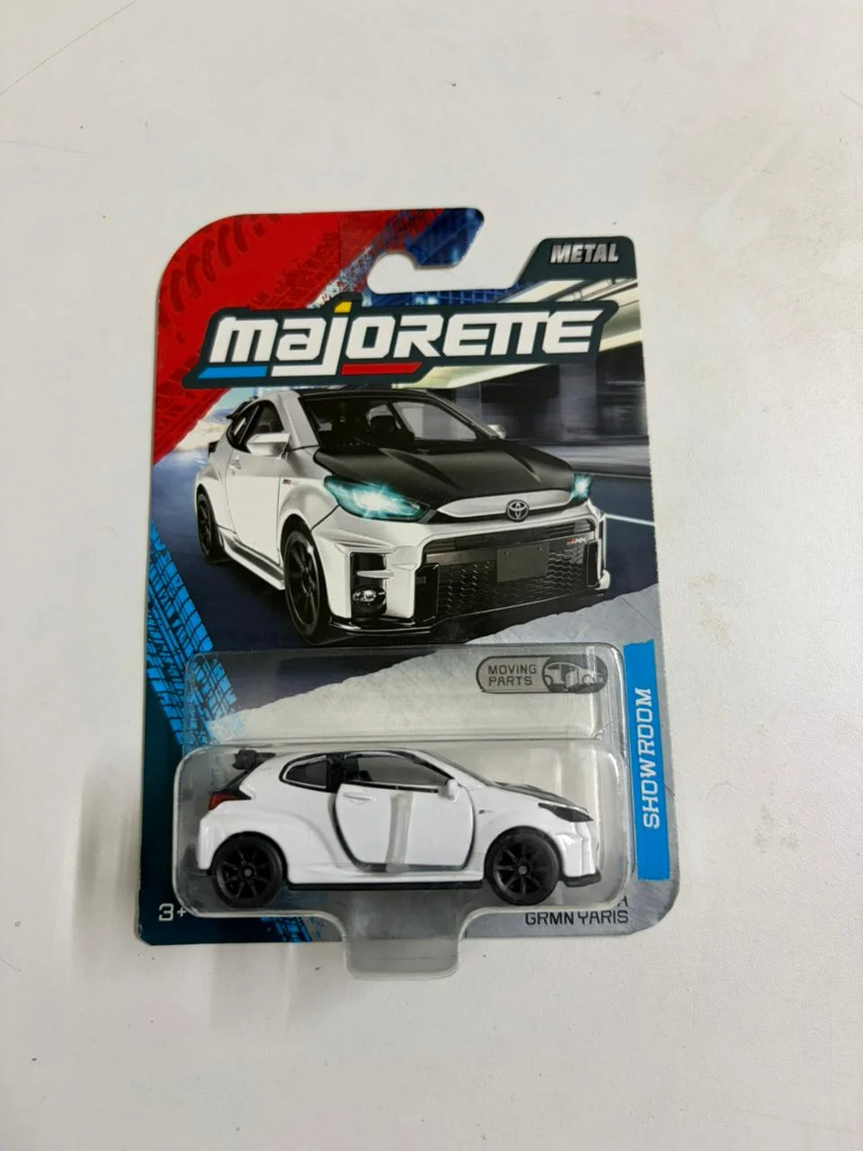 Toyota GRMN Yaris (White) - Majorette 1/64 Scale Diecast Model